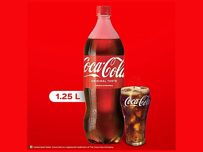 1.25 litre soft drink bottle