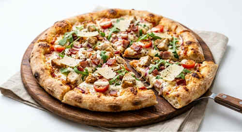 The Caesar pizza