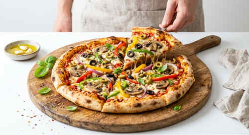 Vegetarian pizza